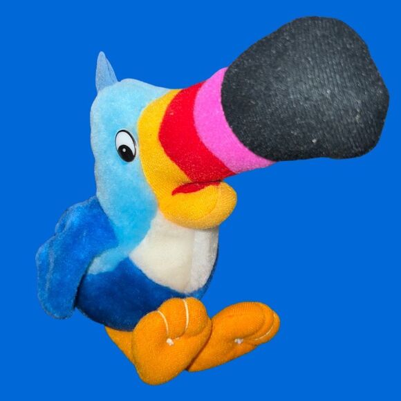 Vintage 1996 Kellogs Tucan Sam Plush Fruit Loops Stuffed Animal Plush - Picture 2 of 5